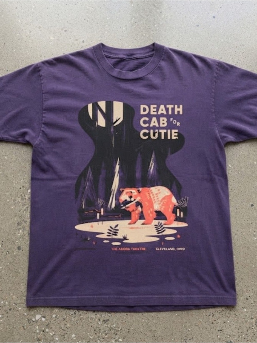 Death Cab for Cutie Heavy Cotton Gildan T-Shirt Indie Music Tee